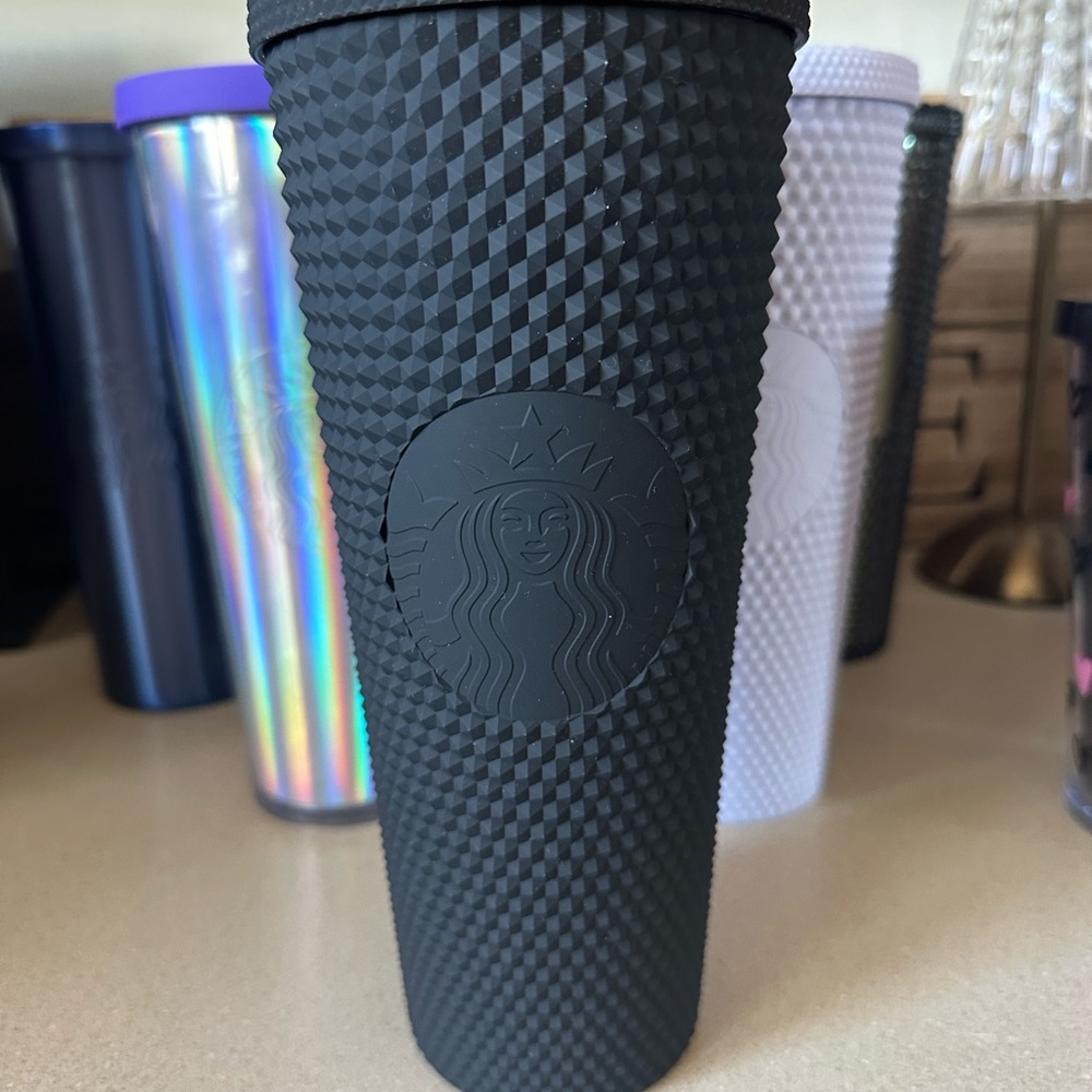 Starbucks Black Textured Tumbler